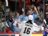 Owen Sound Attack vets show off in newly refreshed rink