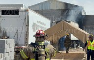 Cortocircuito provoca incendio en caja de tráiler en la colonia Los Cerritos