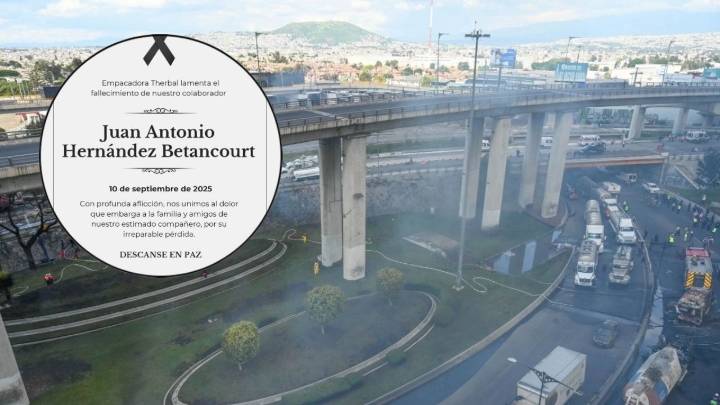 Empacadora Therbal lamenta la muerte de Juan Antonio Hernández, víctima de la volcadura de pipa