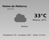 AEMET: El tiempo para Palma de Mallorca – 7 de Septiembre de 2025