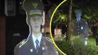 Nuevo método para combatir la delincuencia: Utilizan holograma de policías en Corea del Sur