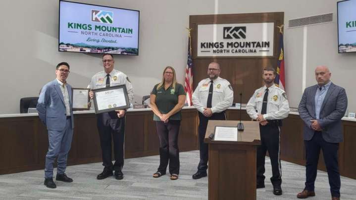 KM Police Department recognized for meeting 116…
