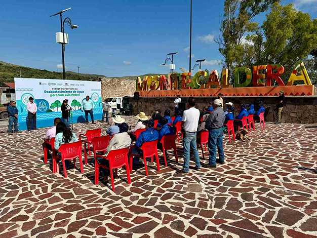 Avanza proyecto de abastecimiento de agua y reforestación en Cerro de San Pedro