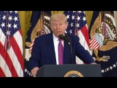 President Donald Trump announcement on Department of Defense