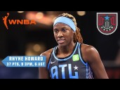 Rhyne Howard ties 3PM record 🔥 Leads Dream to win vs. Sparks
