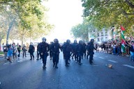 El sindicato mayoritario de la Policía critica a «los responsables políticos que han hecho un llamamiento a las protestas» de la Vuelta