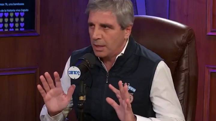 Caputo: "Vamos a vender hasta el último dólar en el techo de la banda"