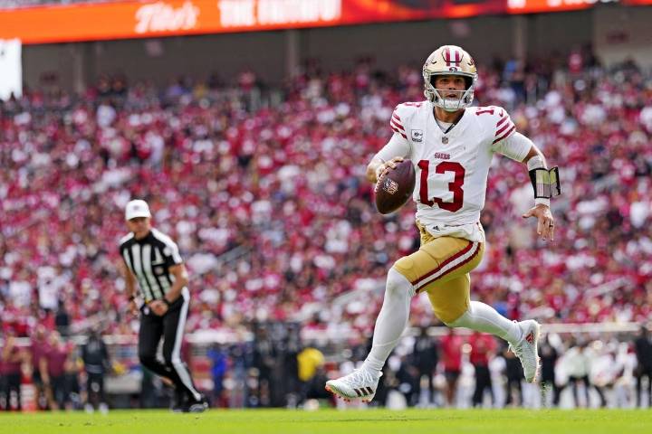Deadspin | 49ers QB Brock Purdy hurting again, could miss TNF vs. Rams