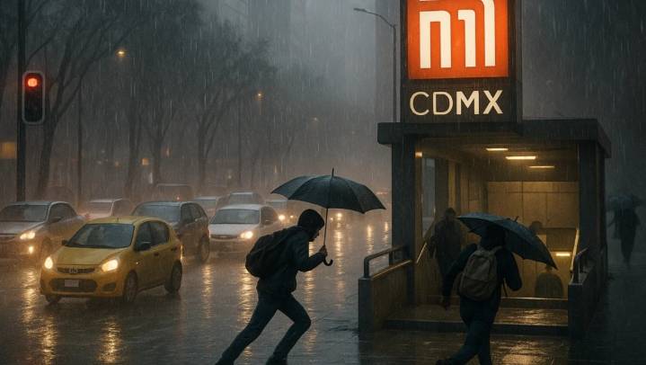 ... y en CdMx advierten por lluvias con granizo