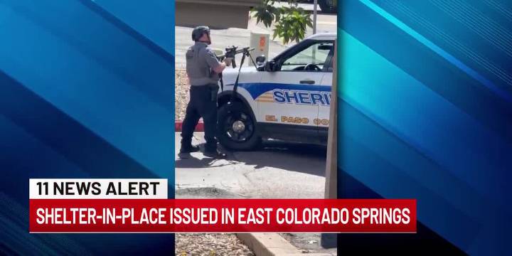 Shelter-in-place issued in east Colorado Springs