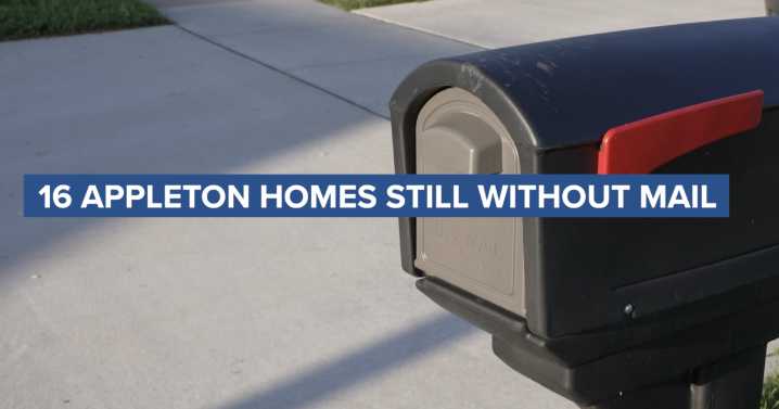 16 Appleton homes still without mail delivery nearly a year after moving in