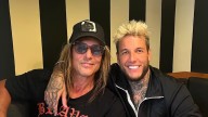 Claudio Paul Caniggia se reencontró con su hijo Alex y su nieta Venezia: las imágenes