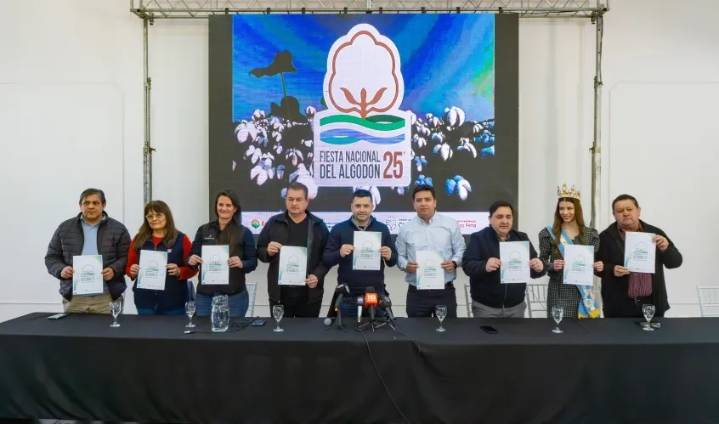 Se lanzó oficialmente la Fiesta Nacional del Algodón 2025