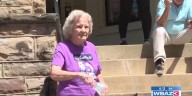 Local ‘Rosie the Riveter’ rings Labor Day bell