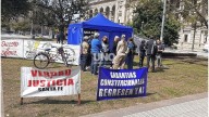 Manifestación en el Día contra las Falsas Denuncias: "Esto destruye familias completas y lastima a niños"