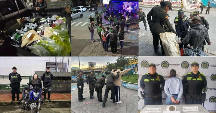 Amor y Amistad en el Quindío cerró sin homicidios, pero sí con capturas e incautaciones de droga, armas y licor ilegal