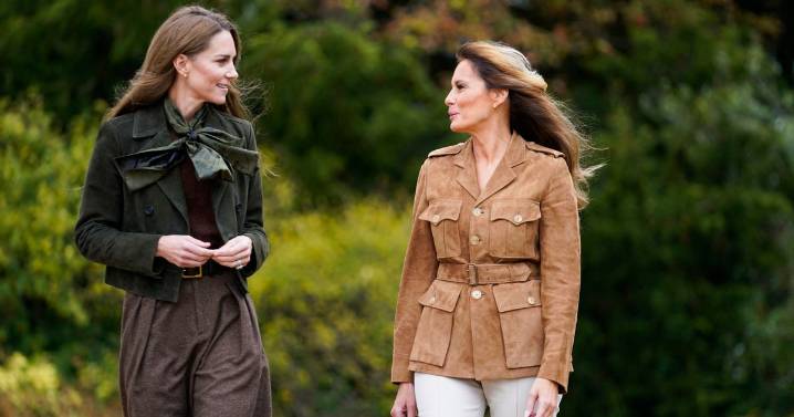 Kate Middleton and Melania Trump in dramatic outfit changes for Scouts outing