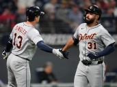 Tigers beat Guardians 4-2 to end 8-game skid and move back into tie for AL Central lead