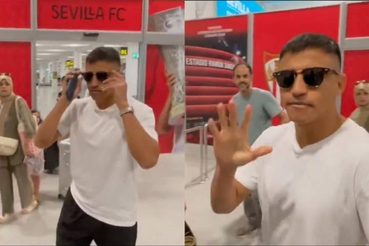 Alexis Sánchez dice adiós a Udinese: las primeras imágenes del tocopillano en Sevilla