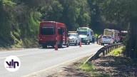 Un reventón de neumático habría causado grave accidente vial en la Ruta J
