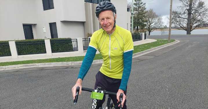 John prepares for another Great Victorian Bike Ride