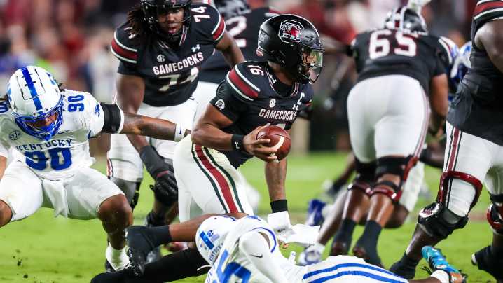 Grading quarterback LaNorris Sellers in South Carolina's win vs Kentucky