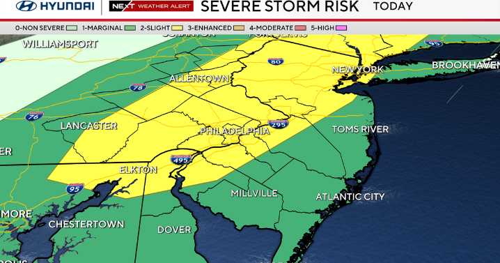 Warm and humid conditions Saturday in the Philadelphia area. NEXT Weather Alert for possible evening storms.