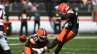 Browns don't have kickers in for tryouts after Andre Szmyt's tough day