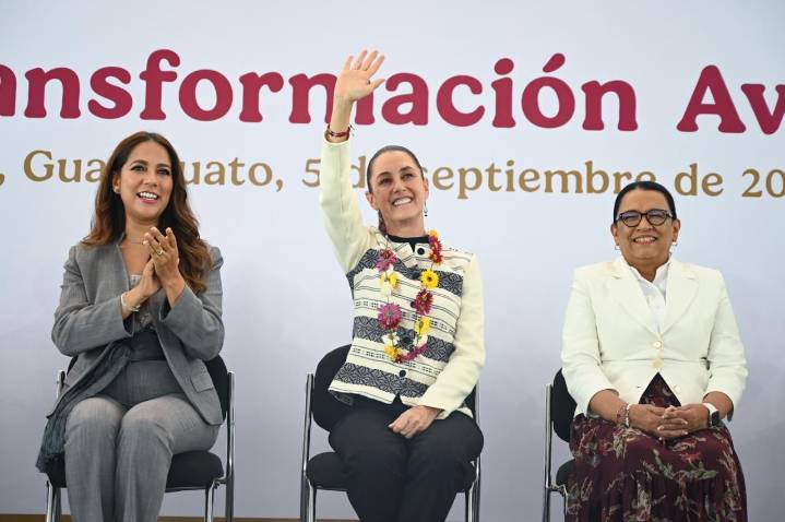 Arranca Claudia Sheinbaum en Guanajuato nueva forma de rendir cuentas al pueblo mexicano