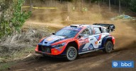 Ott Tänak voló en el Shakedown del WRC Rally Chile Biobío 2025: Jorge Martínez segundo en RC2