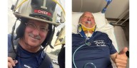 Fire chief injured in crash while responding to fire