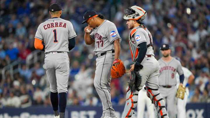 Alarma en Houston: Luis García sale lesionado y preocupa a los Astros [+VIDEO]