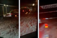 Video muestra cómo el tren arrolla y arrastra un vehículo en Samalayuca