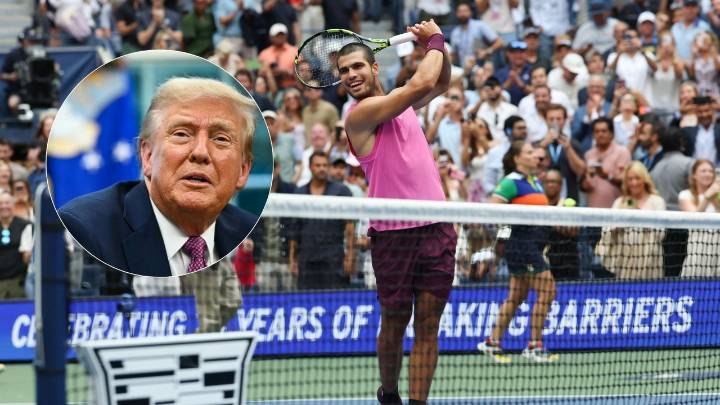 Finalista del US Open que venció a Djokovic en semifinales considera un “privilegio” la presencia de Trump en la final del torneo