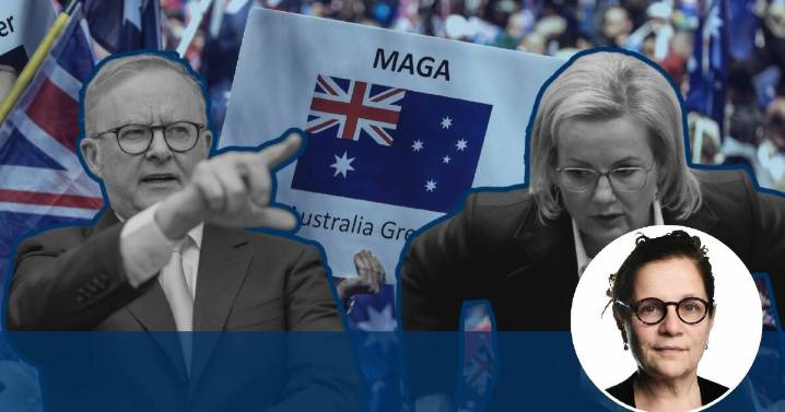 Jenna Price | Anthony Albanese, Sussan Ley questioned over good people March for Australia comments