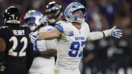 Aidan Hutchinson draws injury concern following Lions' win over Ravens