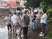 Anegaciones por lluvia en Xalapa y Orizaba