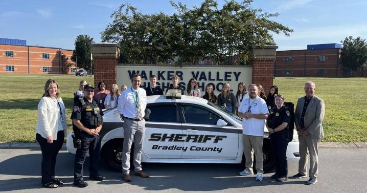 Bradley Co. Sheriff's Office donates old patrol vehicles to high school criminal justice programs