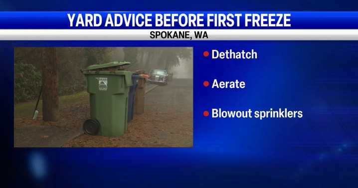 Spokane lawn experts share fall yard tips to prepare for winter