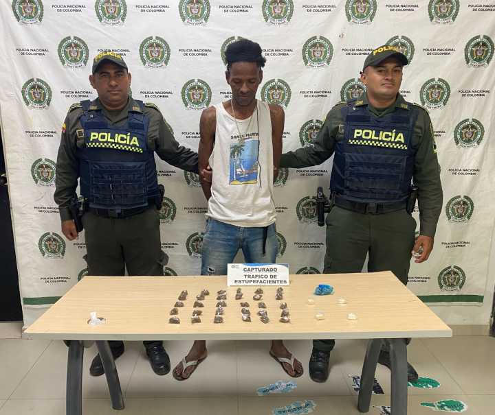 Cayó alias ‘Chita’, presunto expendedor de drogas en Arjona, Bolívar