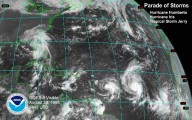 Hurricane season: What is the Fujiwhara effect?