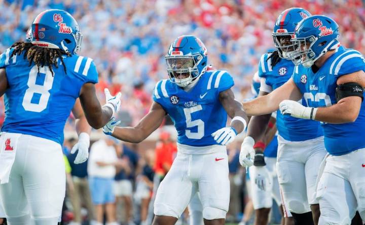 AP college football poll: Ole Miss moves into top 15, Mississippi State receives votes