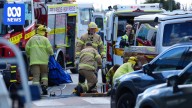 Woman injured after being hit by van while crossing main street in Albany