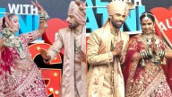 Newlyweds Avika Gor & Milind Chandwani Dance To Dhol Beats, Pose For Paps After Wedding On Pati Patni Aur Panga