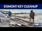 Cleaning up Egmont Key