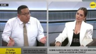 Abogado de Junior Izquierdo recuerda que Santiváñez ya presentó un peritaje de parte sobre audios: “Aquí tenemos un peritaje oficial”
