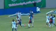 Juan Pablo Vargas en Alianza vs. Millonarios; penal y amarilla para el defensor 'tico'