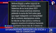 Extorsionadores exigen S/5 mil a comerciante en Carabayllo: amenazan con atacar a su hija