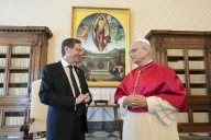 El Papa recibe al presidente de Israel en el Vaticano; abordan la “trágica situación en Gaza”