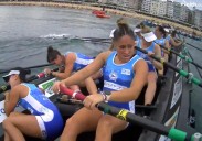 Astillero, quinta en la primera regata de La Concha